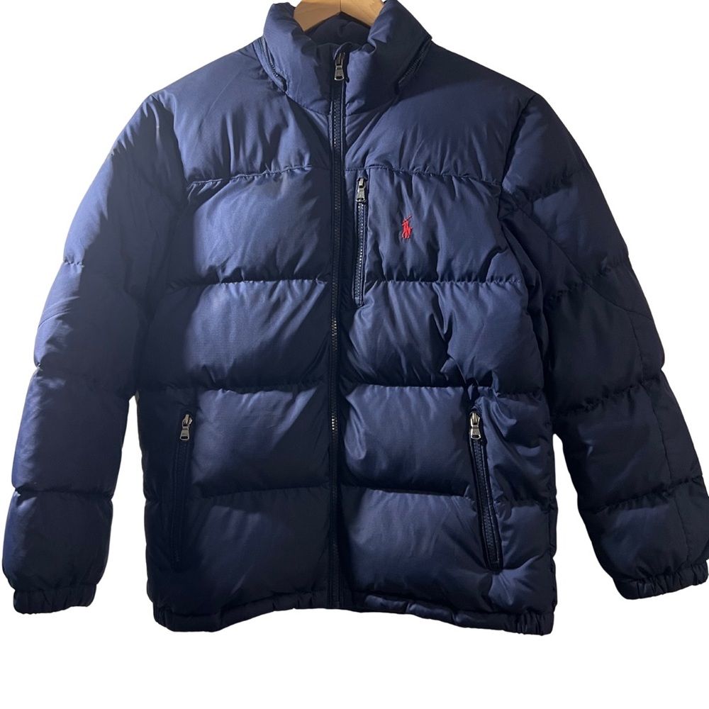 Polo Ralph Lauren Ripstop Blue Down Jacket